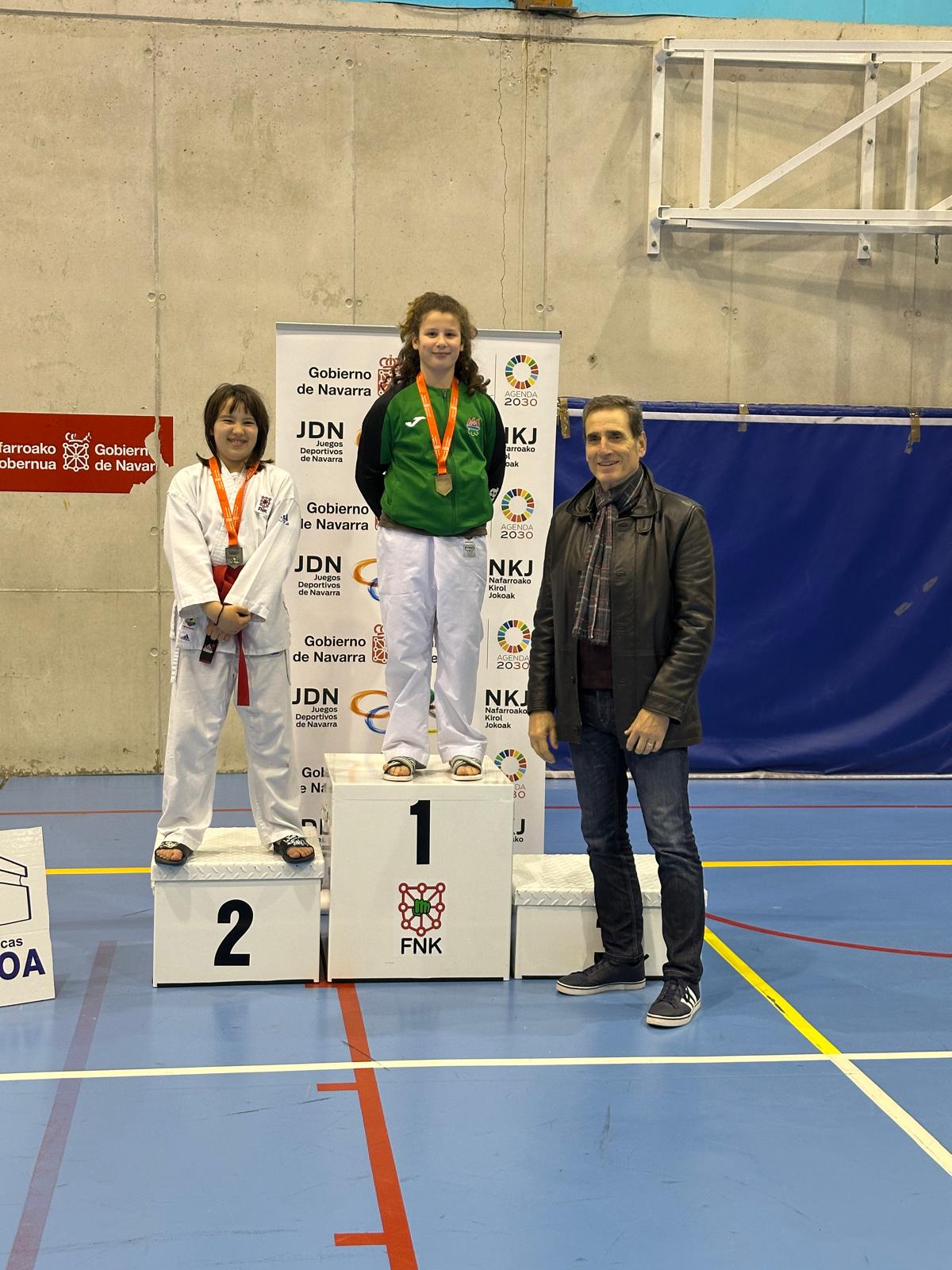 Resultados Campeonato Navarro Alevín y JDN Kumite Infantil y Juvenil